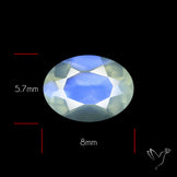 Faceted African Blue Moonstone