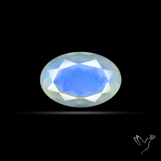 Faceted African Blue Moonstone