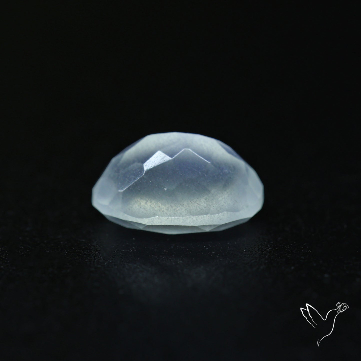 Faceted African Blue Moonstone