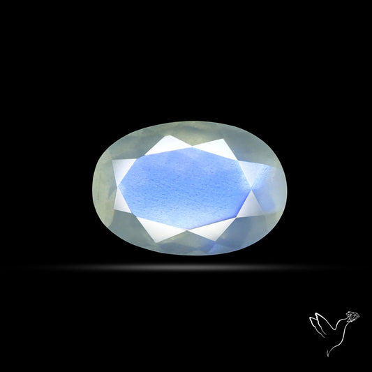 Faceted African Blue Moonstone