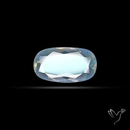 Faceted African Blue Moonstone