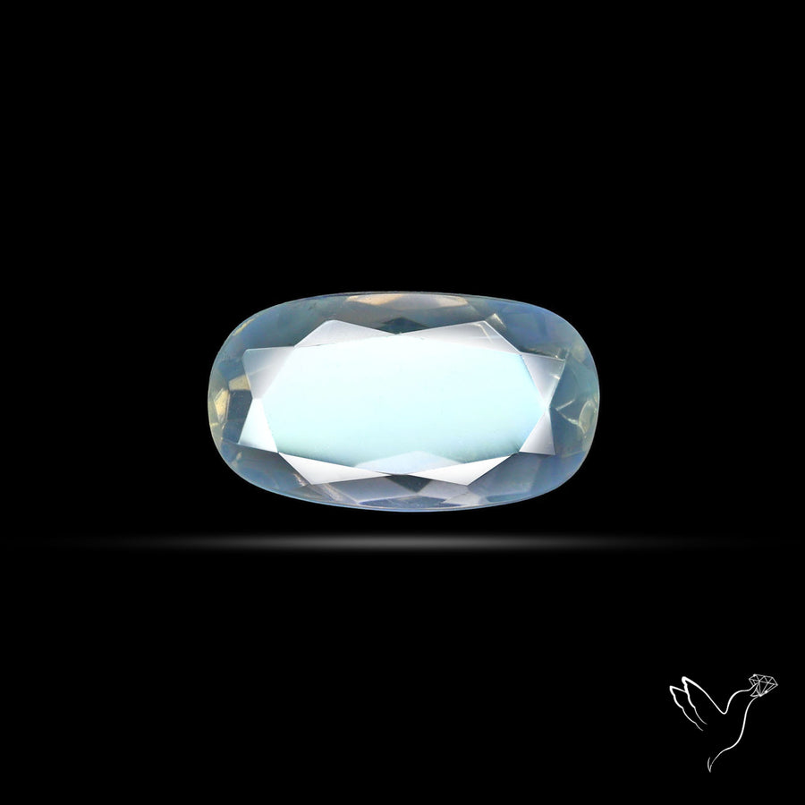 Faceted African Blue Moonstone