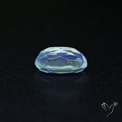 Faceted African Blue Moonstone