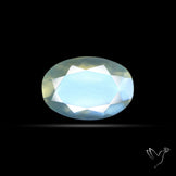 Faceted African Blue Moonstone