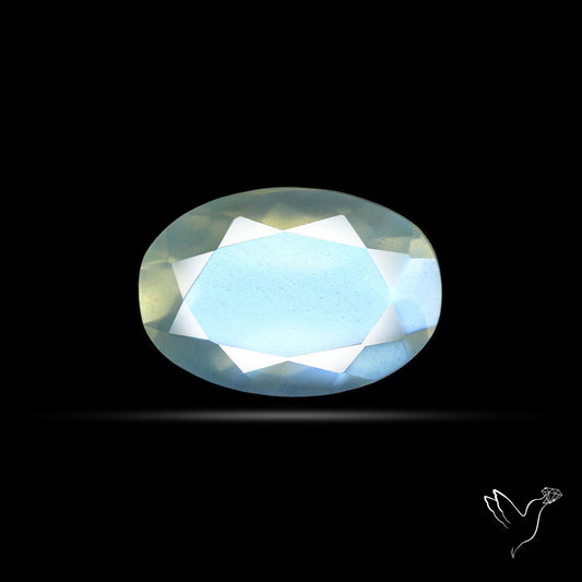 Faceted African Blue Moonstone