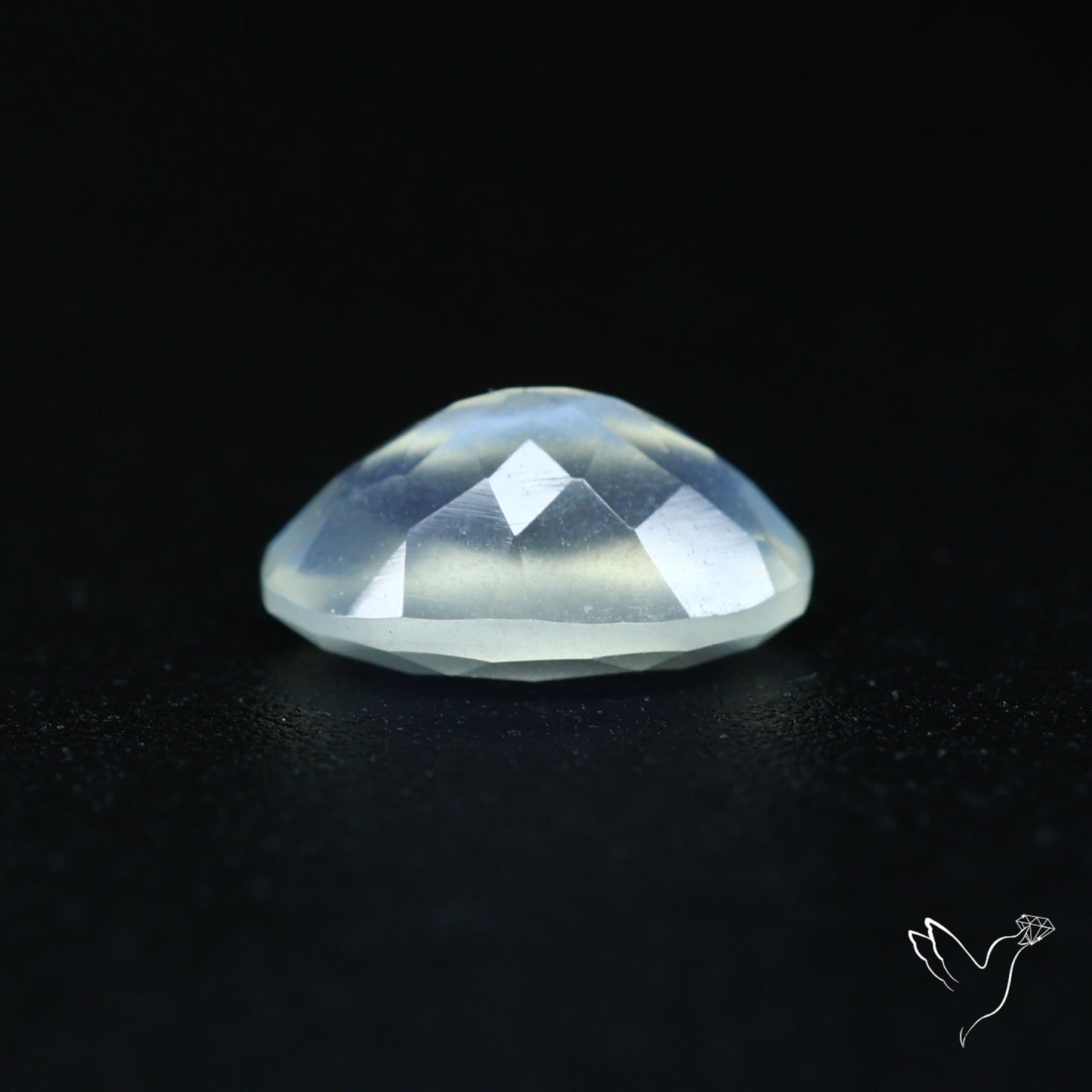 Faceted African Blue Moonstone