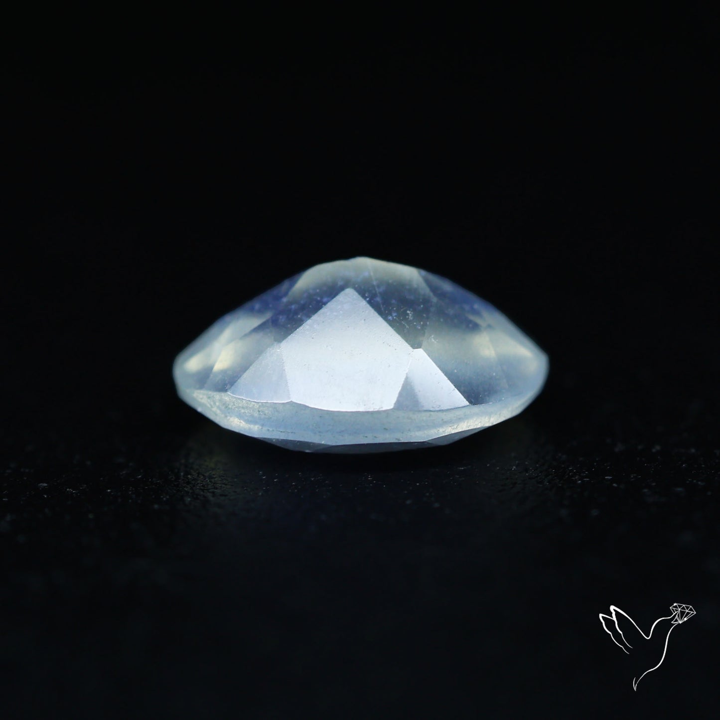 Faceted African Blue Moonstone