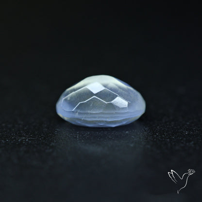 Faceted African Blue Moonstone