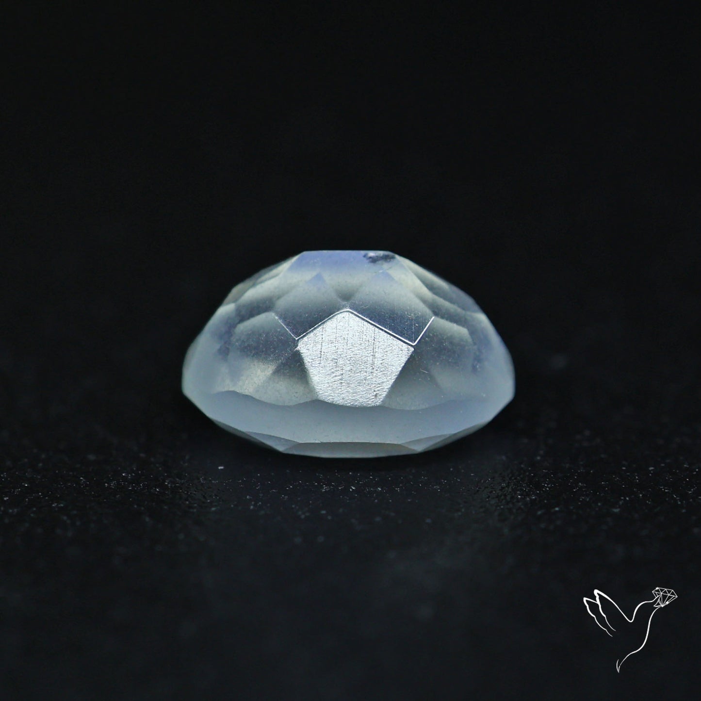 Faceted African Blue Moonstone