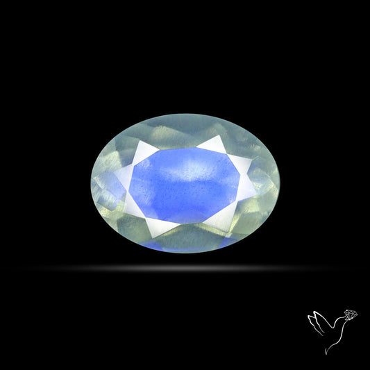Faceted African Blue Moonstone