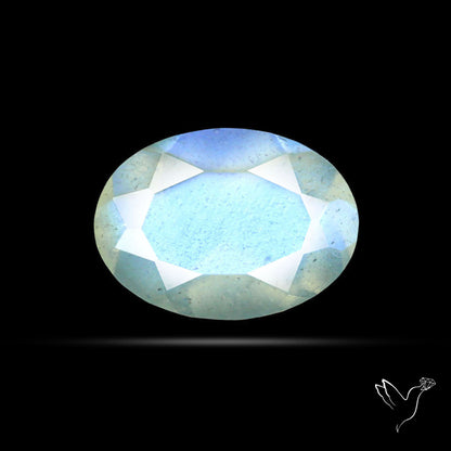 Faceted African Blue Moonstone