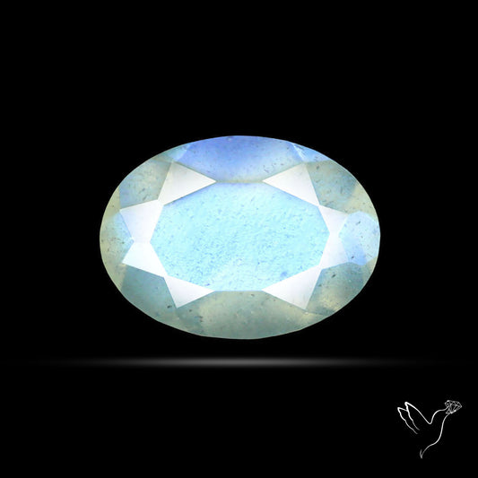 Faceted African Blue Moonstone