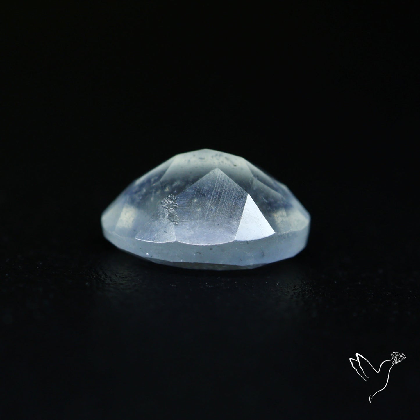 Faceted African Blue Moonstone