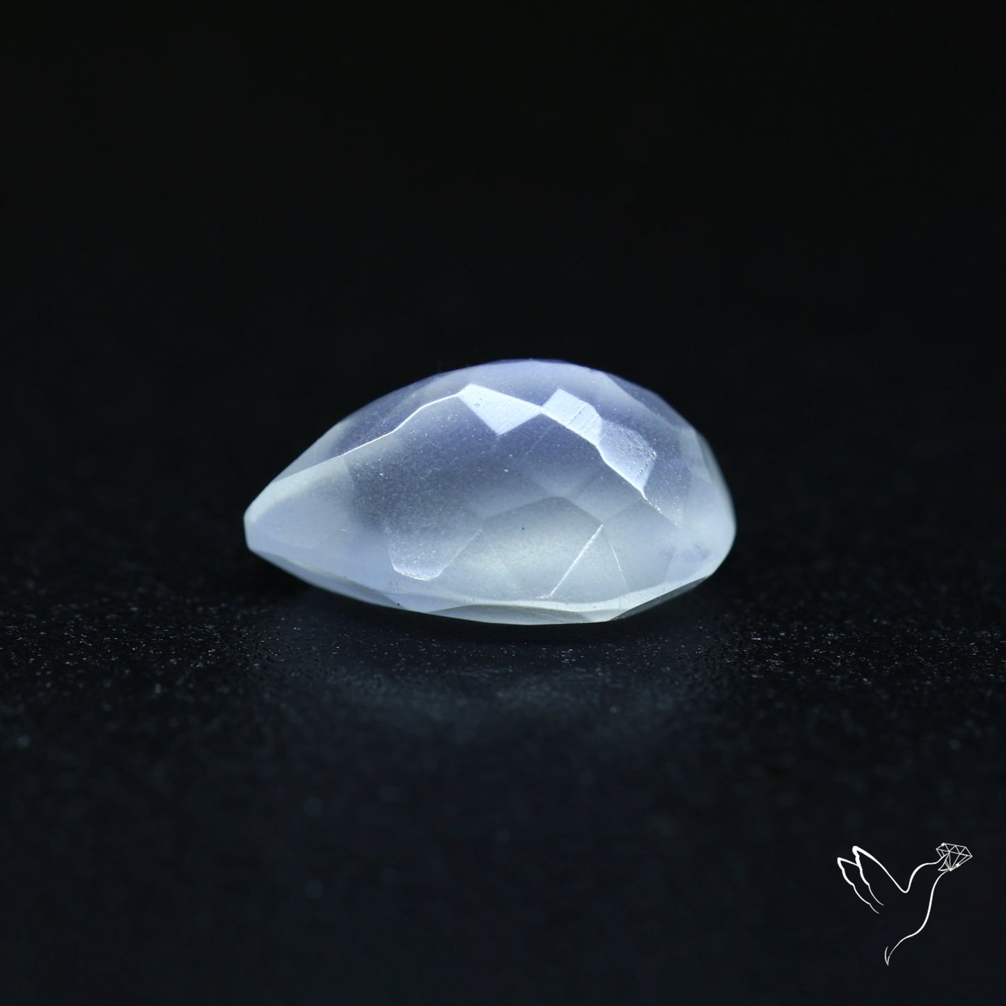 Faceted African Blue Moonstone