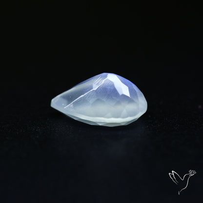 Faceted African Blue Moonstone
