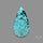 Spiderweb Hubei Turquoise Cabochon