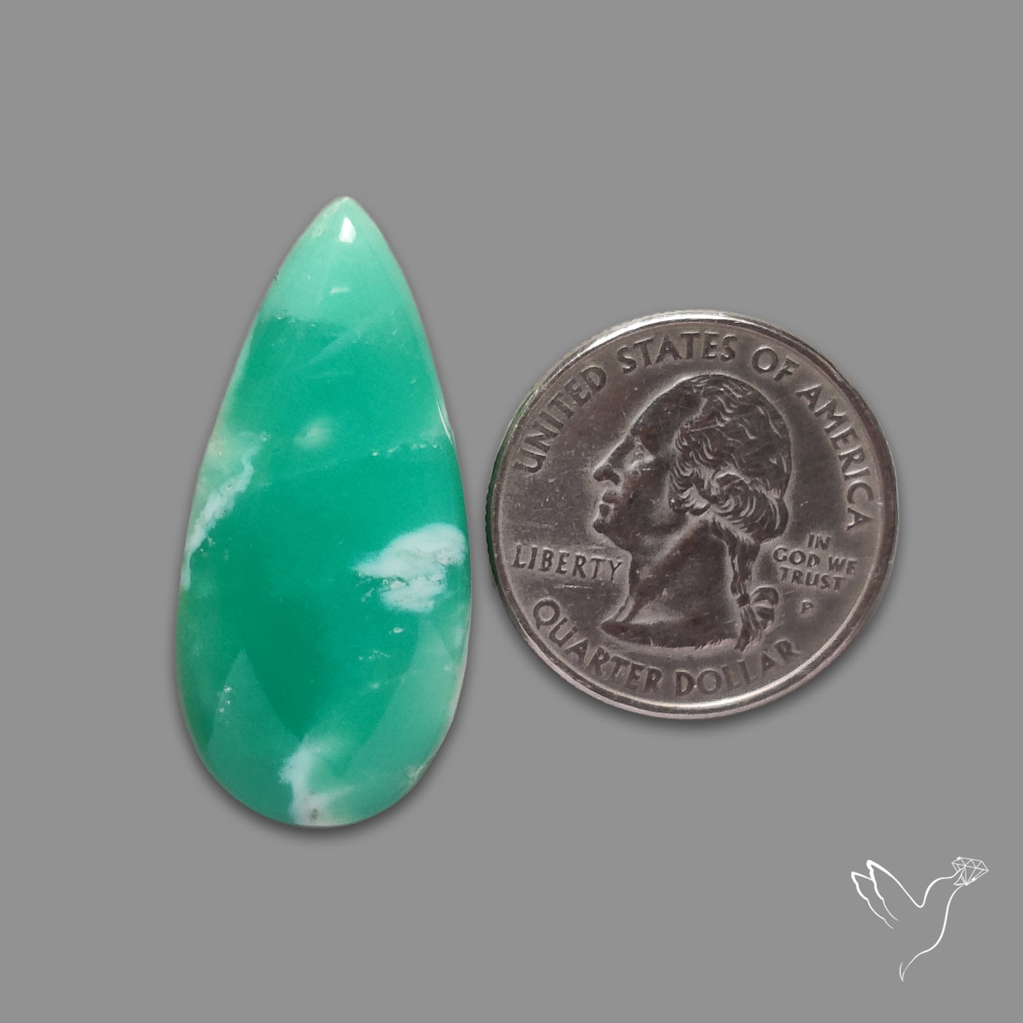 Australian Newman Chryosprase Cabochon