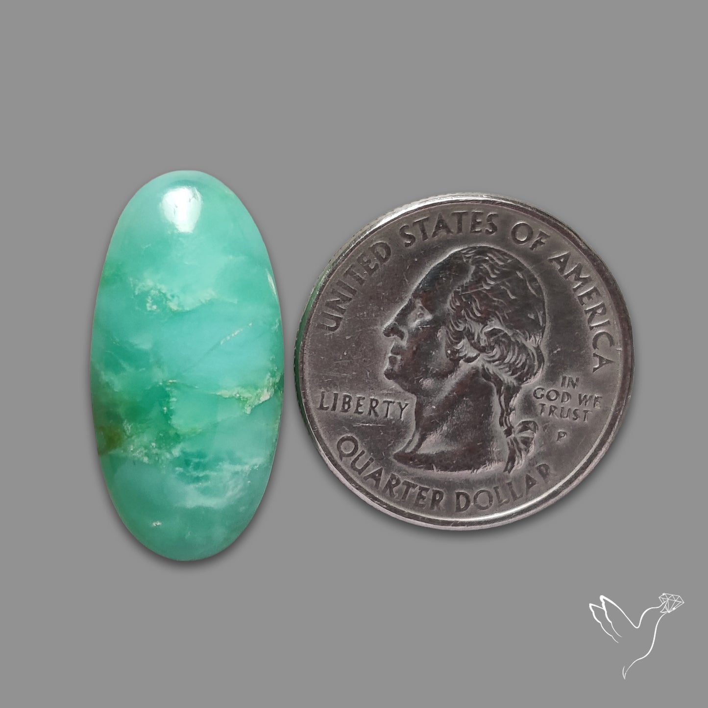 Australian Newman Chryosprase Cabochon