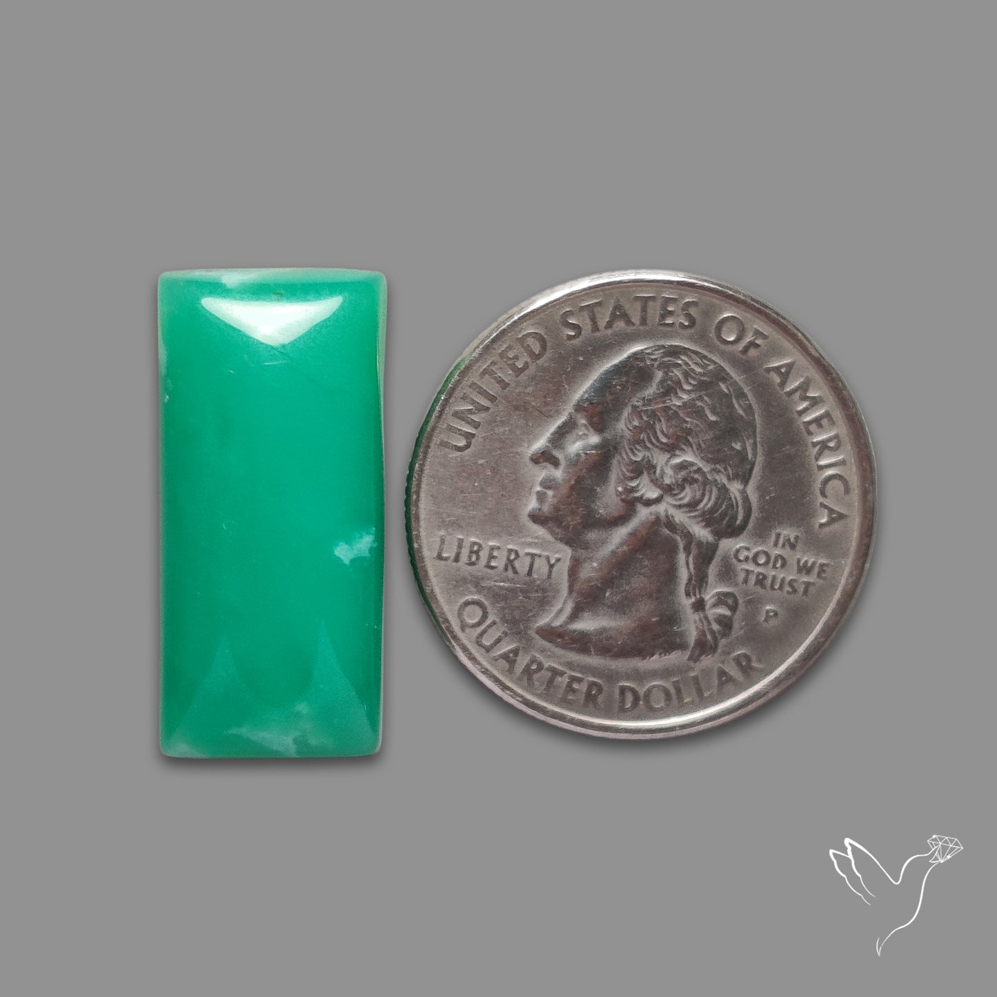 Australian Newman Chryosprase Cabochon