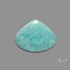Silver Flash Amazonite Peru Cabochon