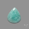 Silver Flash Amazonite Peru Cabochon