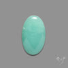 Silver Flash Amazonite Peru Cabochon