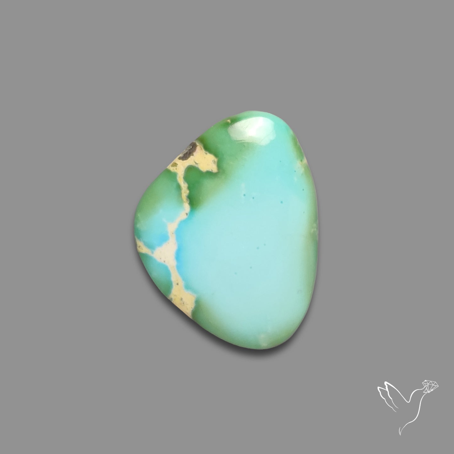 Sonoran Gold Turquoise Cabochon Rare