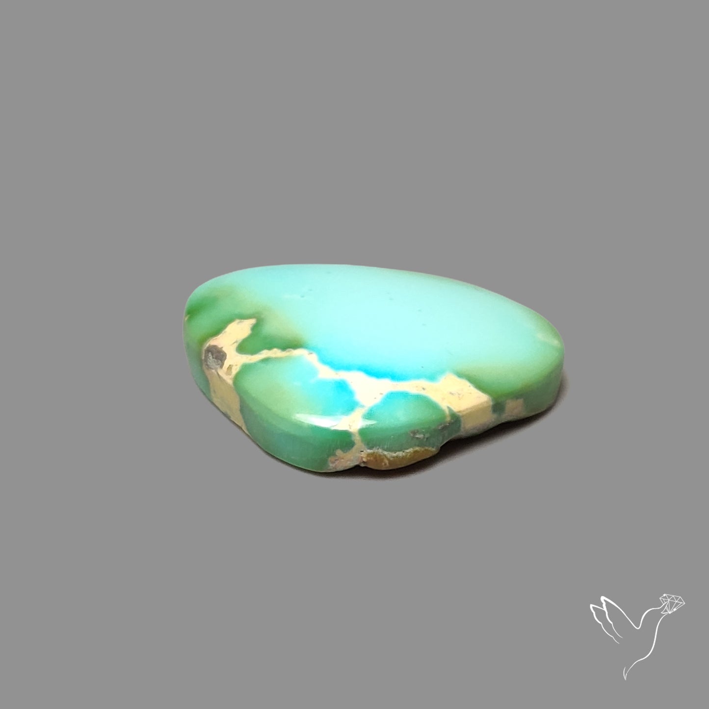 Sonoran Gold Turquoise Cabochon Rare