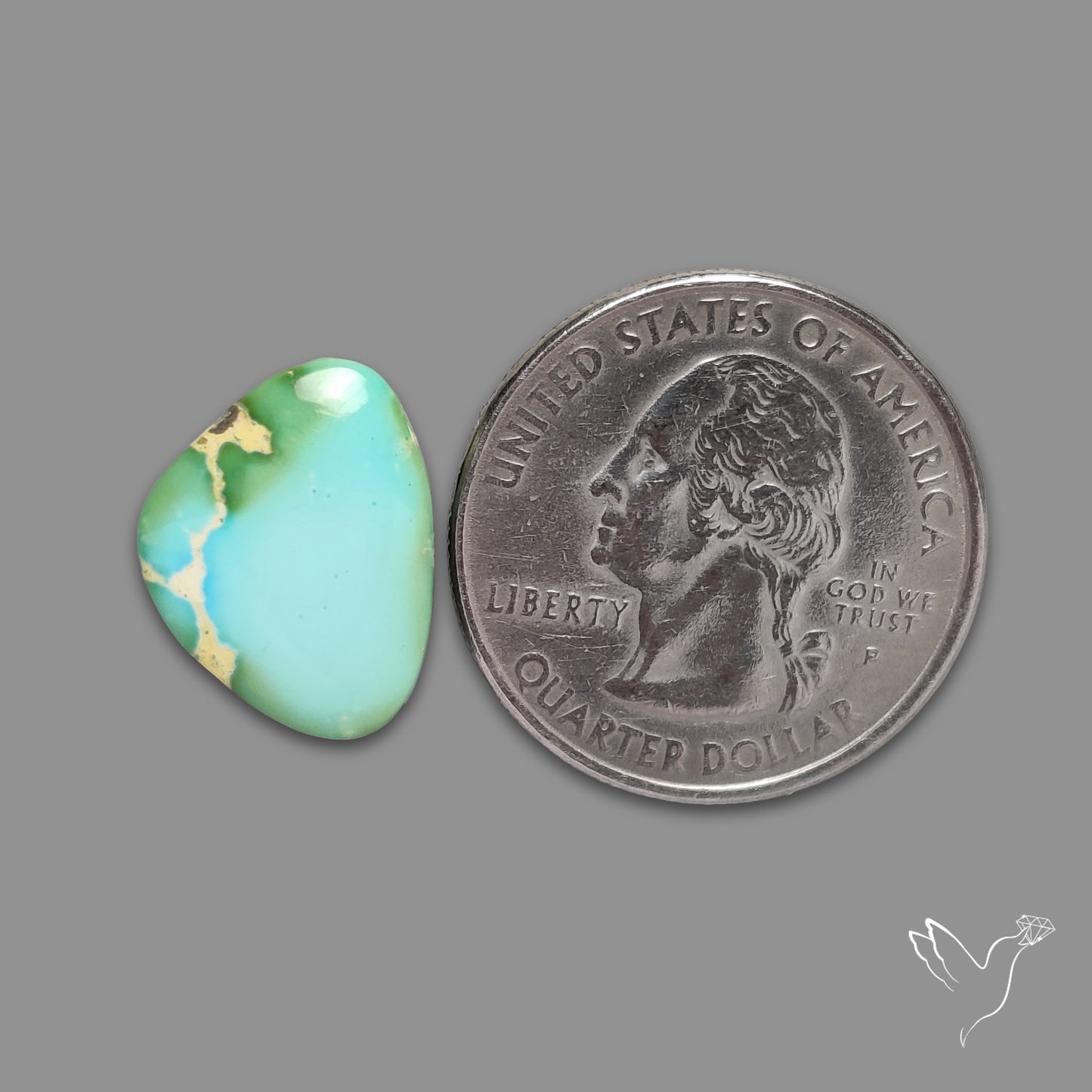 Sonoran Gold Turquoise Cabochon Rare