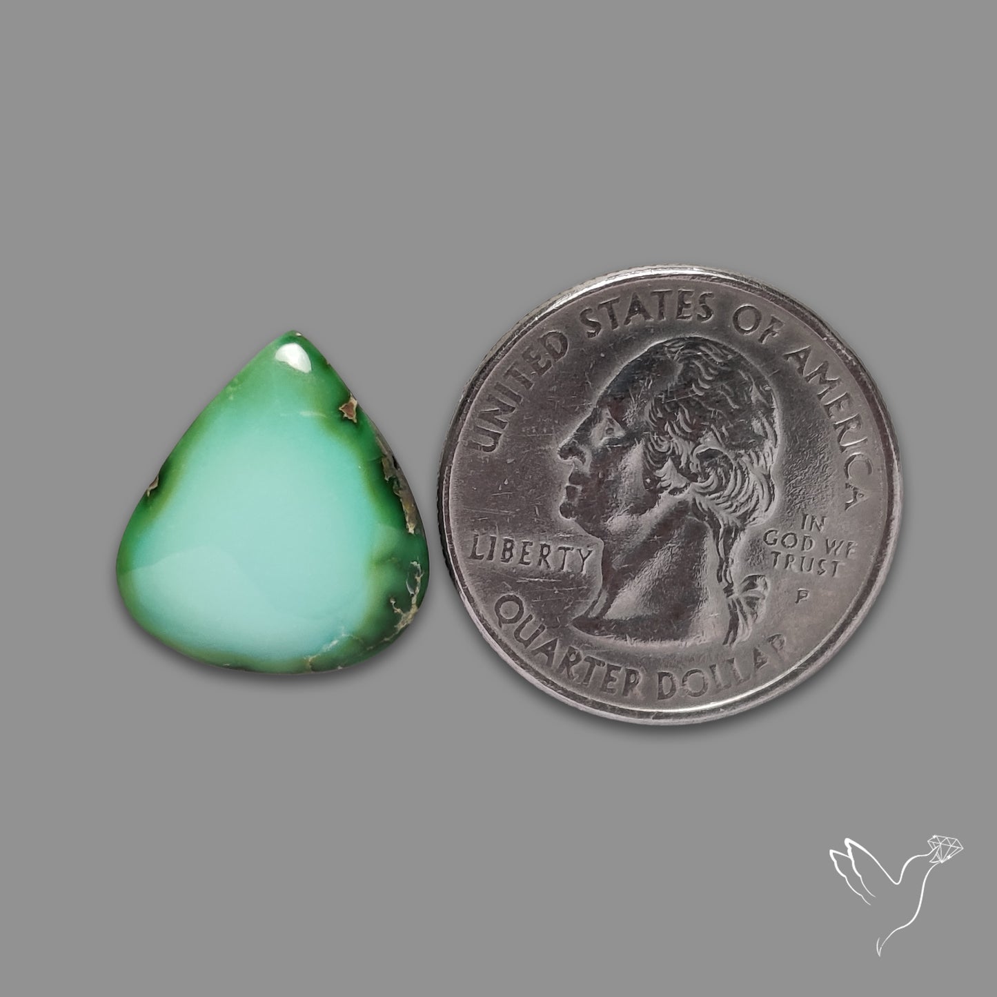 Sonoran Gold Turquoise Cabochon Rare
