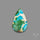 Sonoran Gold Turquoise Cabochon Rare