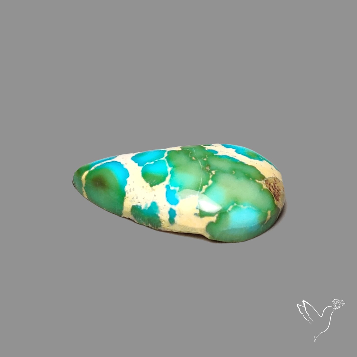 Sonoran Gold Turquoise Cabochon Rare