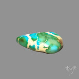 Sonoran Gold Turquoise Cabochon Rare