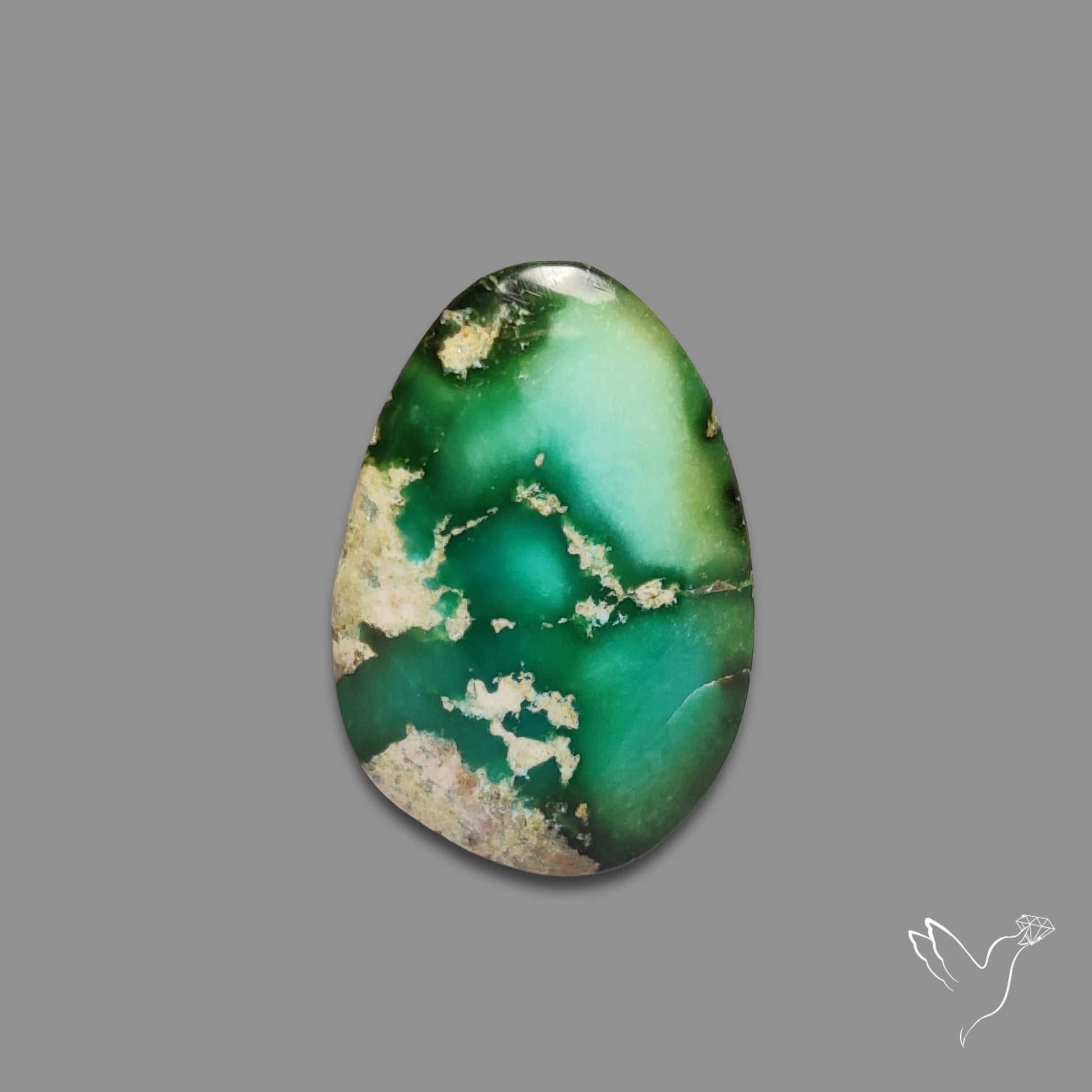 Sonoran Gold Turquoise Cabochon Rare