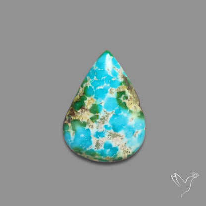 Sonoran Gold Turquoise Cabochon Rare