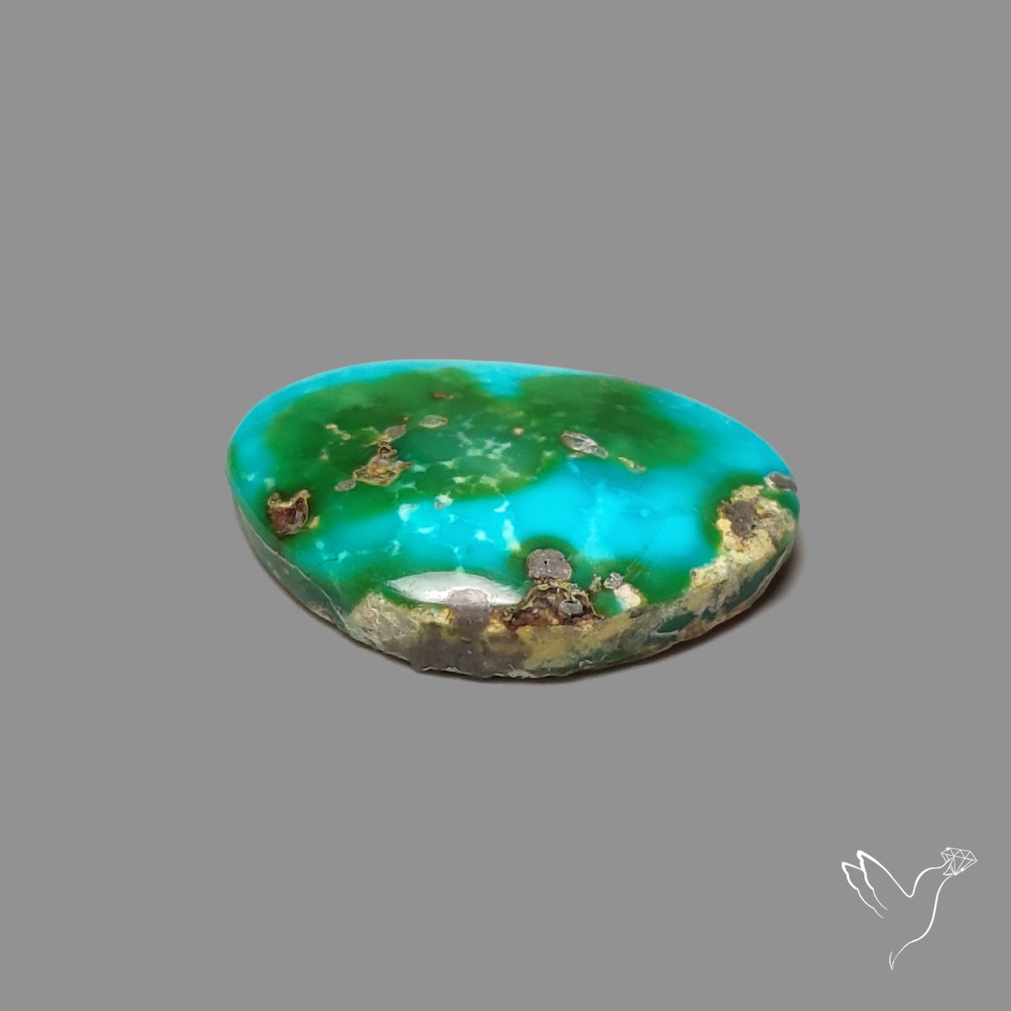 Sonoran Gold Turquoise Cabochon Rare
