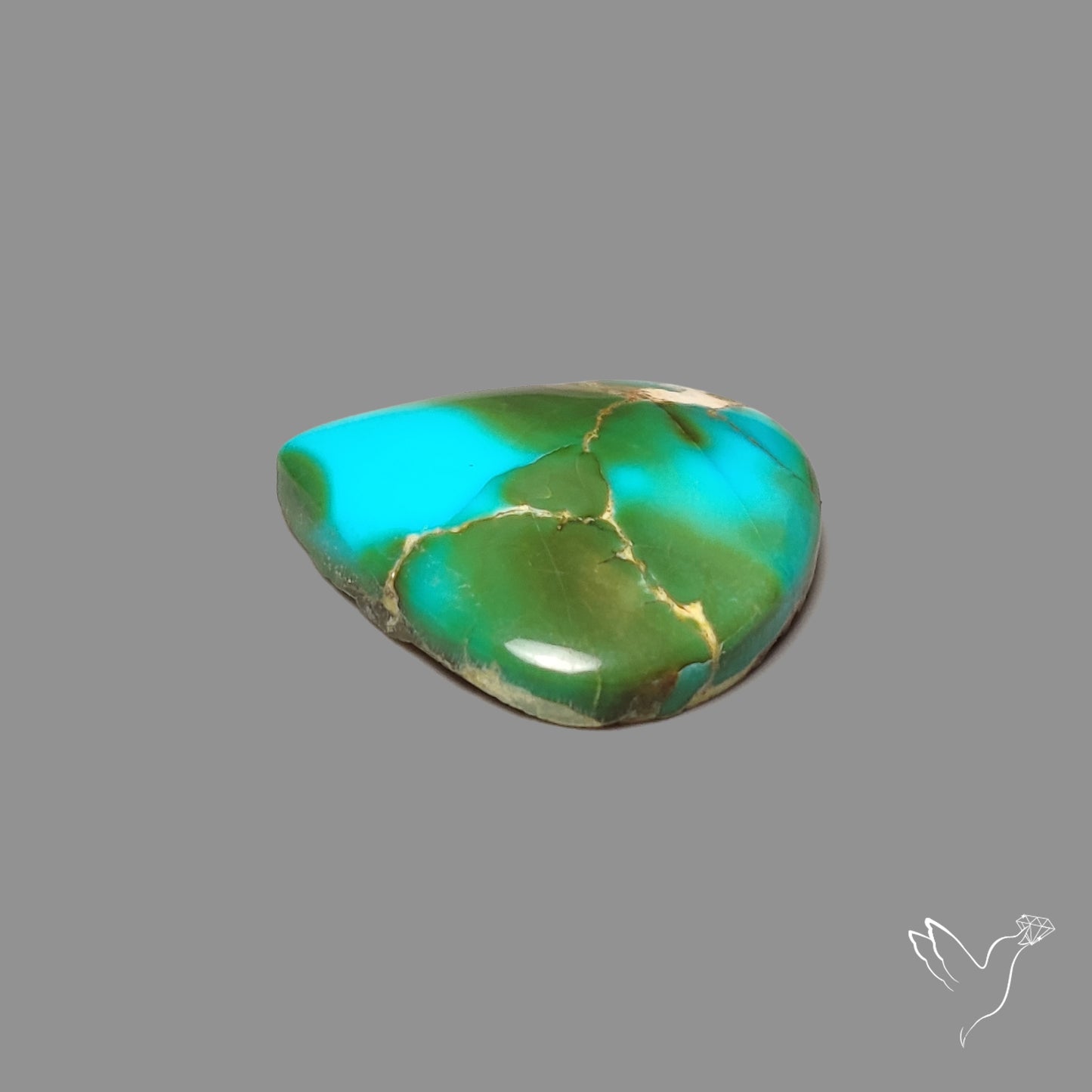 Sonoran Gold Turquoise Cabochon Rare
