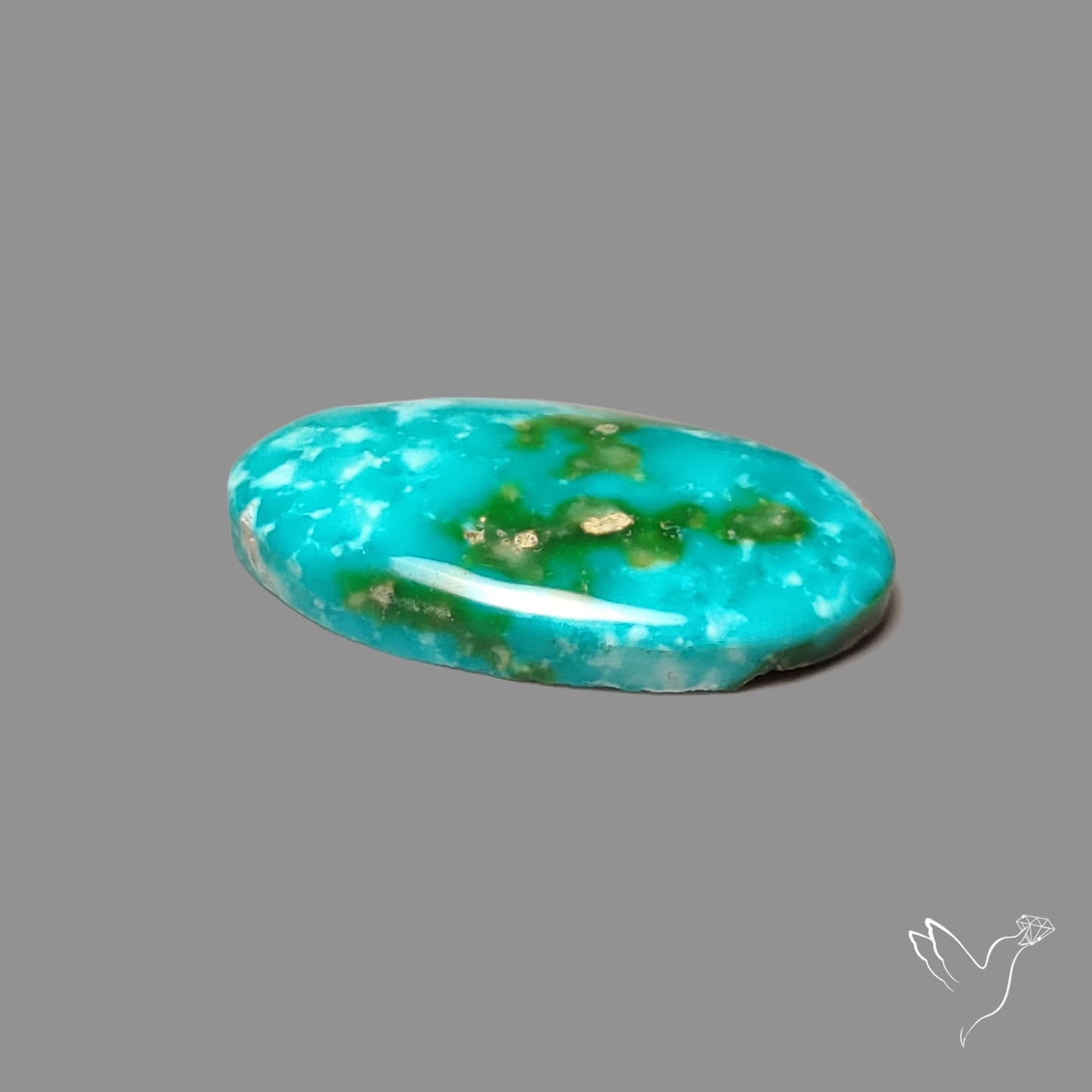 Sonoran Gold Turquoise Cabochon Rare
