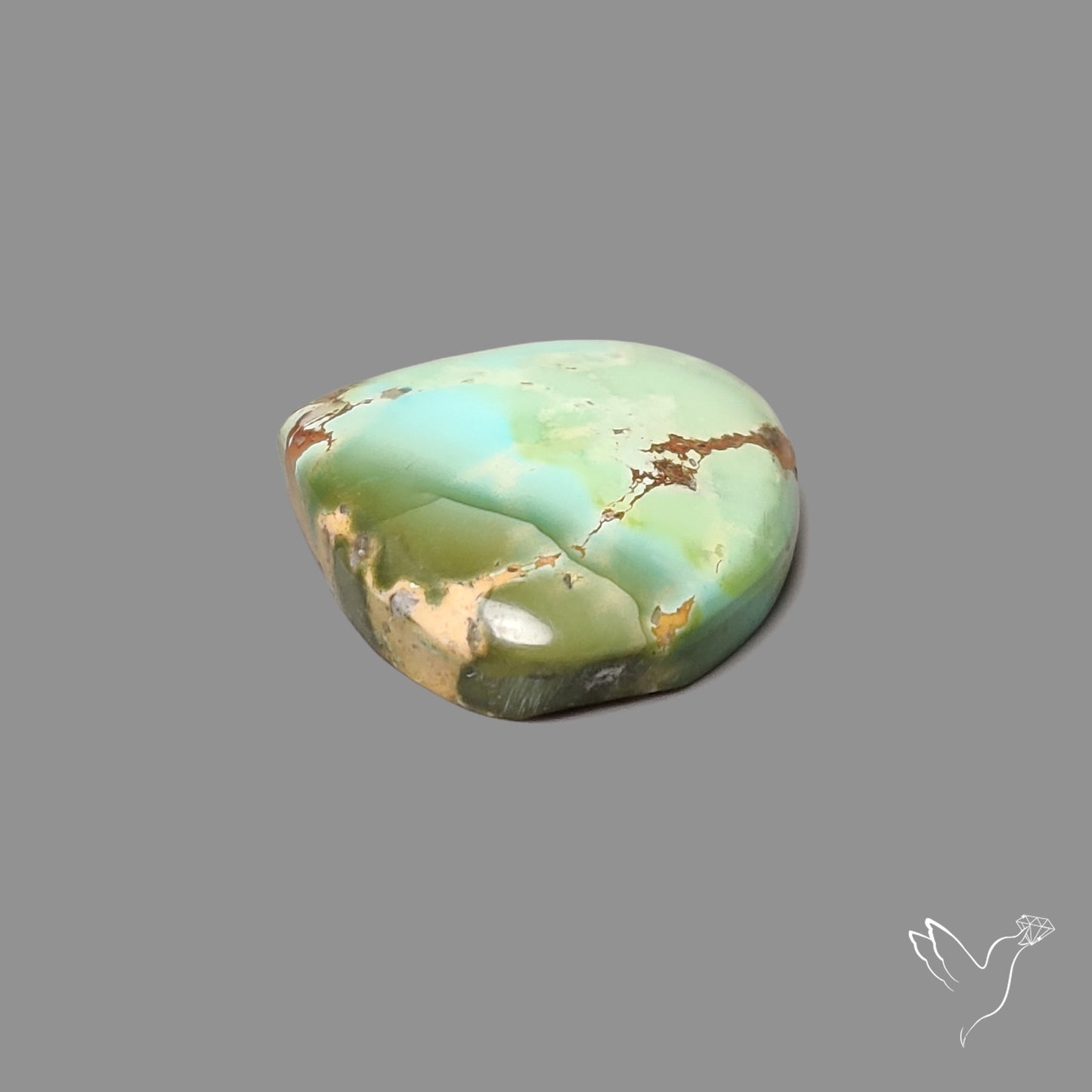 Sonoran Gold Turquoise Cabochon Rare