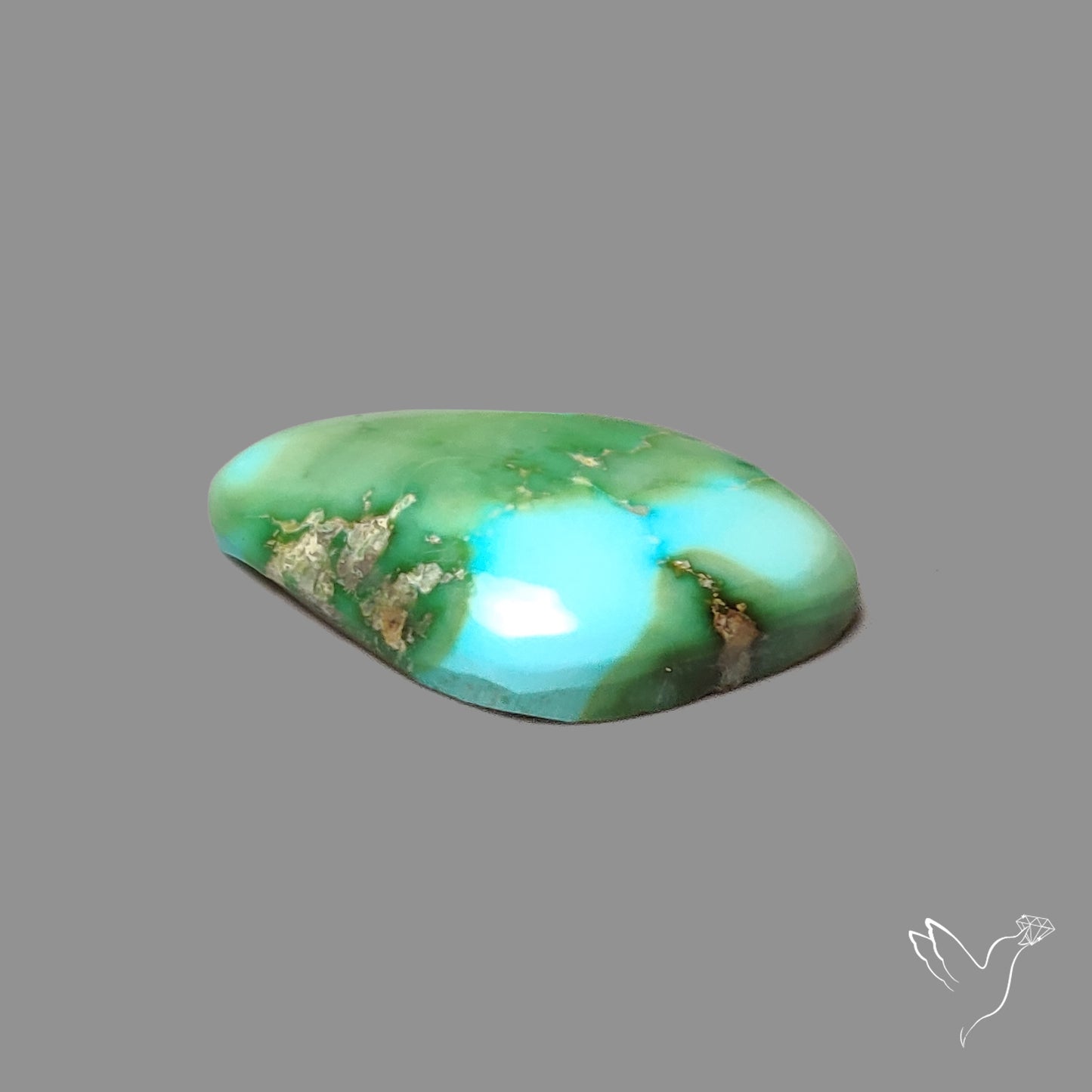 Sonoran Gold Turquoise Cabochon Rare