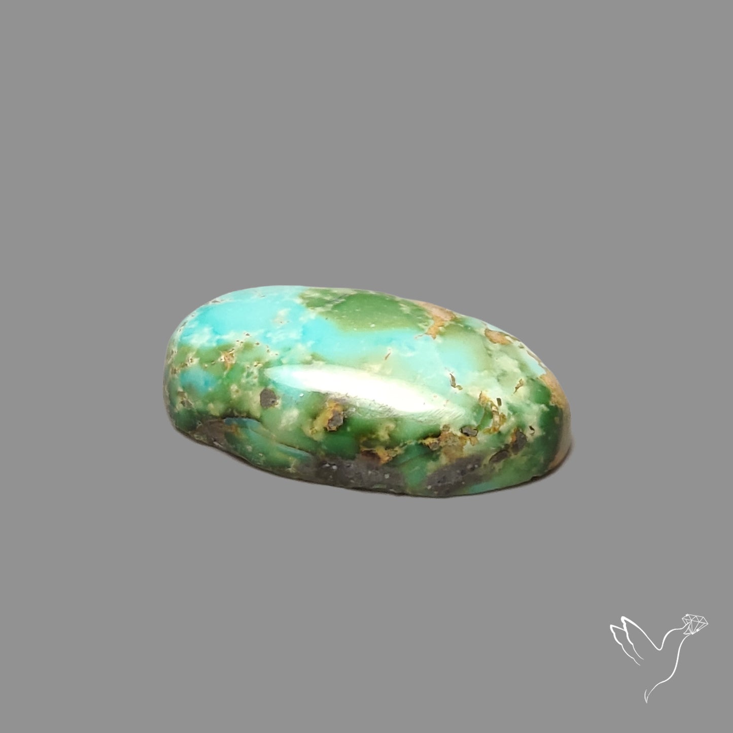 Sonoran Gold Turquoise Cabochon Rare
