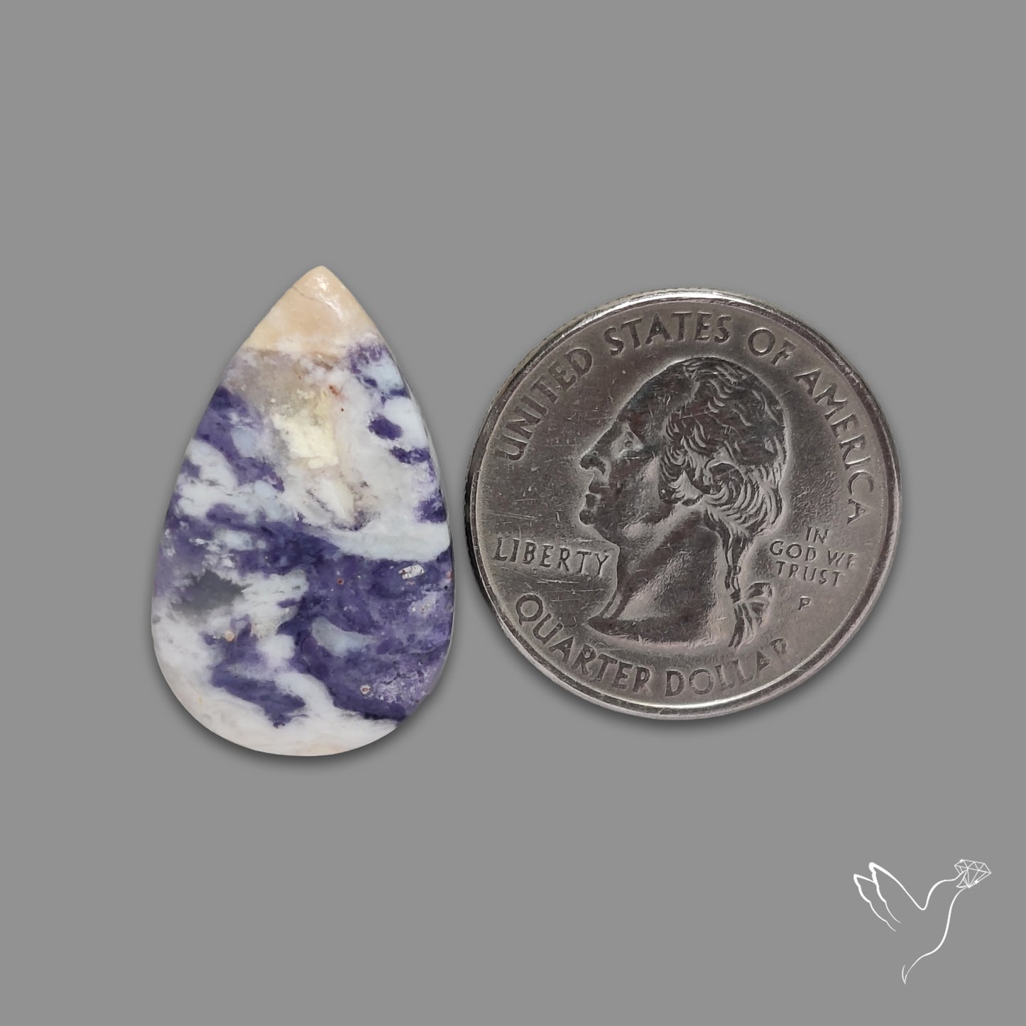Morado Opal Purple Cabochon