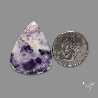 Morado Opal Purple Cabochon