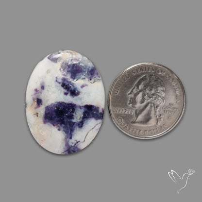 Morado Opal Purple Cabochon