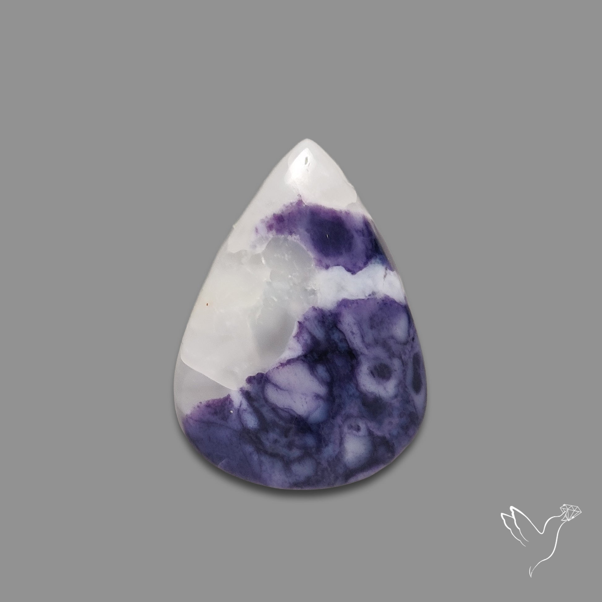 Morado Opal Purple Cabochon