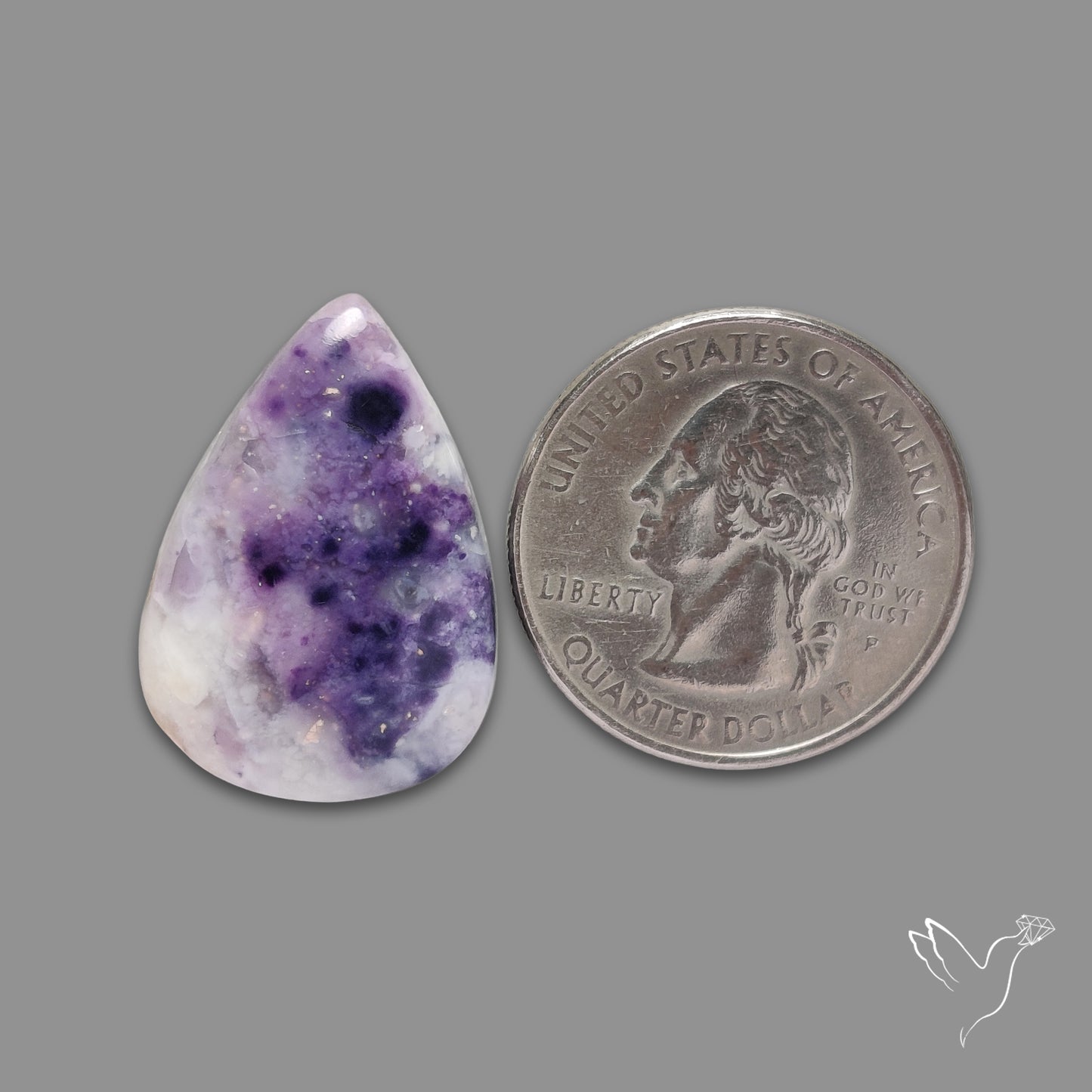 Morado Opal Purple Cabochon