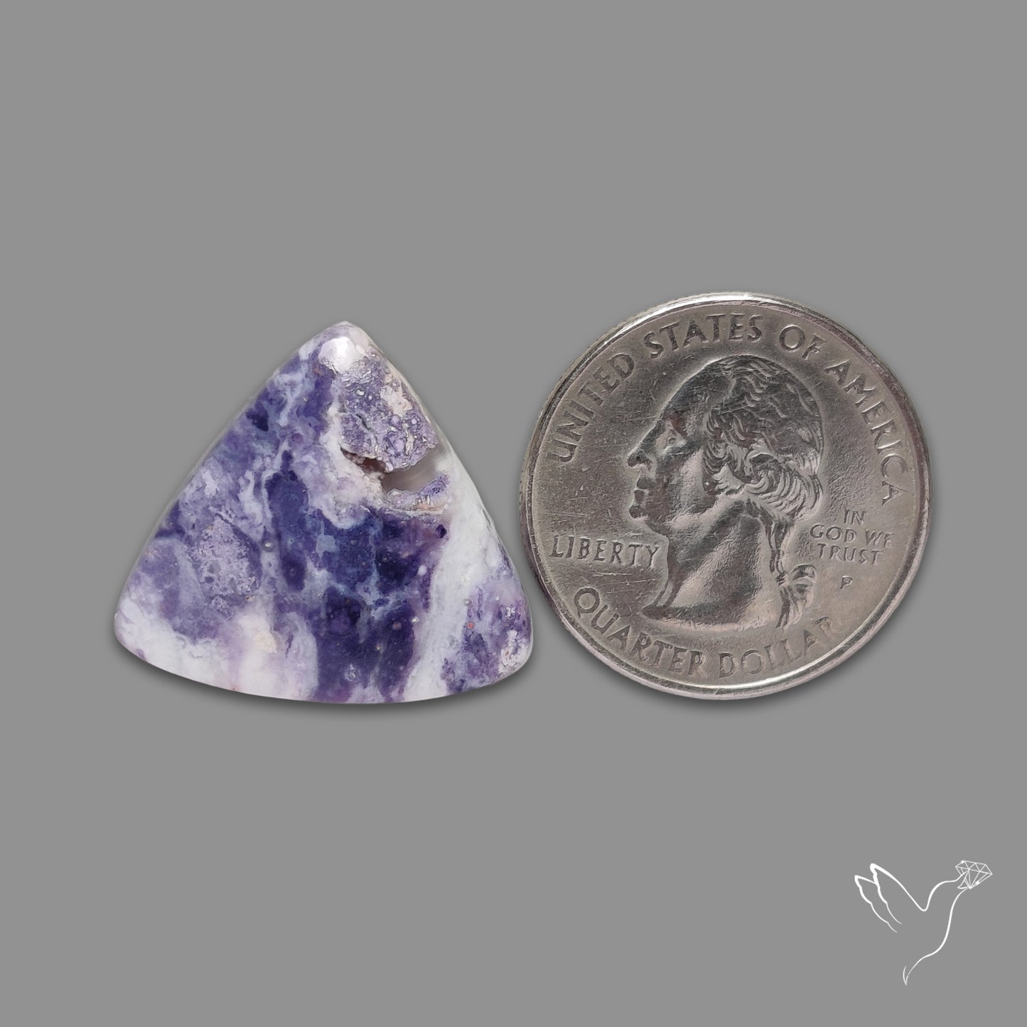 Morado Opal Purple Cabochon
