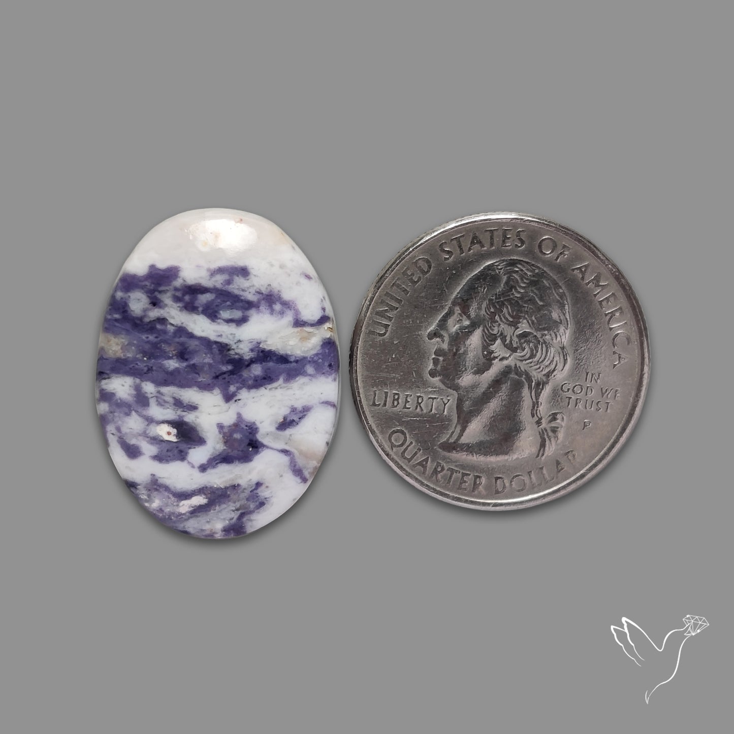 Morado Opal Purple Cabochon