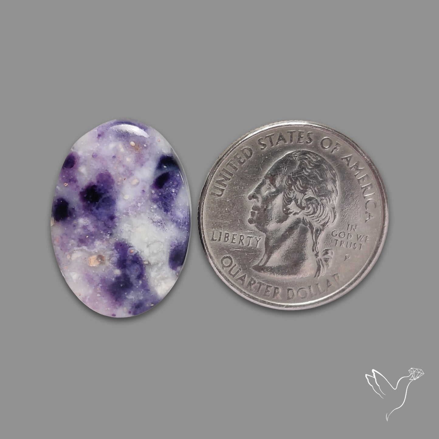 Morado Opal Purple Cabochon