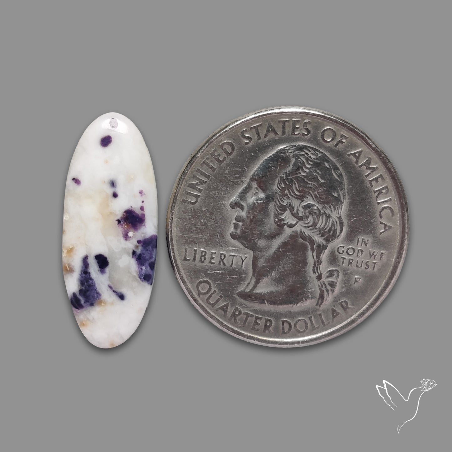 Morado Opal Purple Cabochon